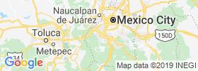 Magdalena Contreras map
